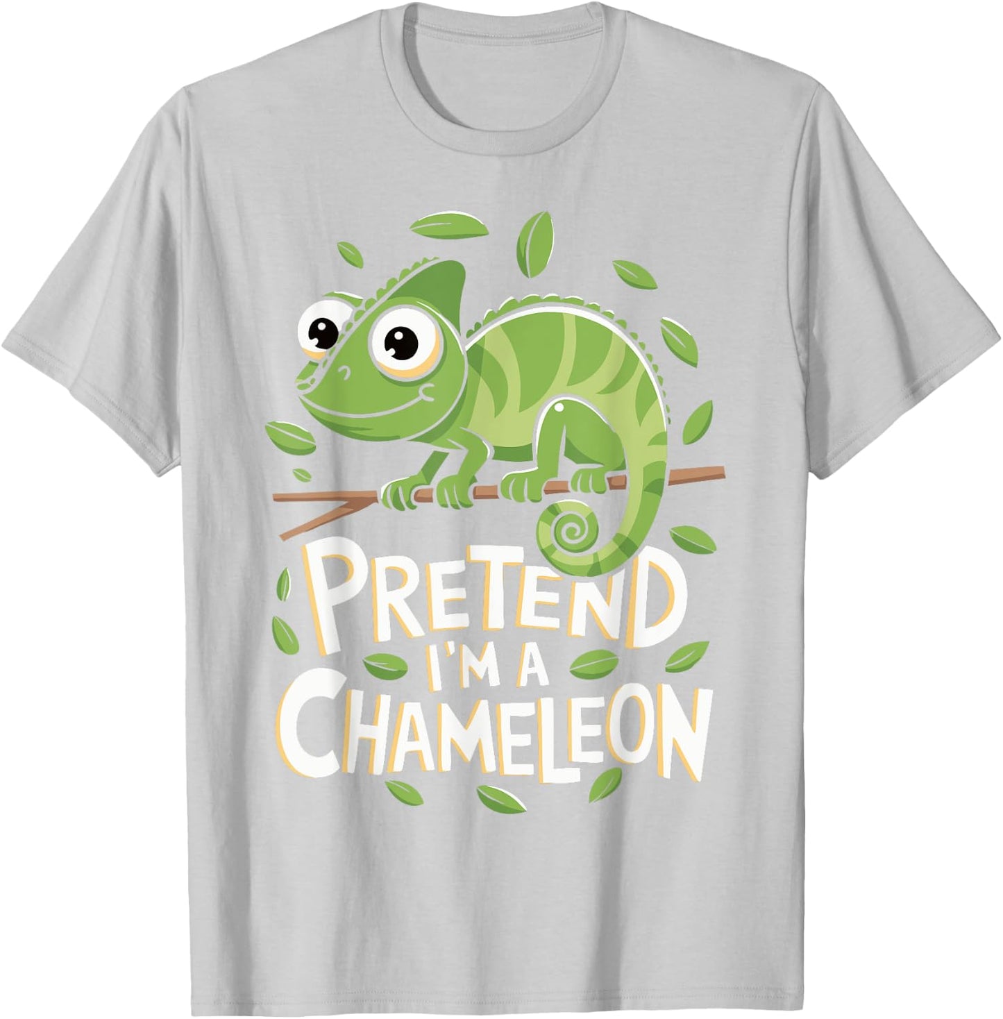 Pretend I'm A Chameleon T-Shirt - T-Shirt | Ash