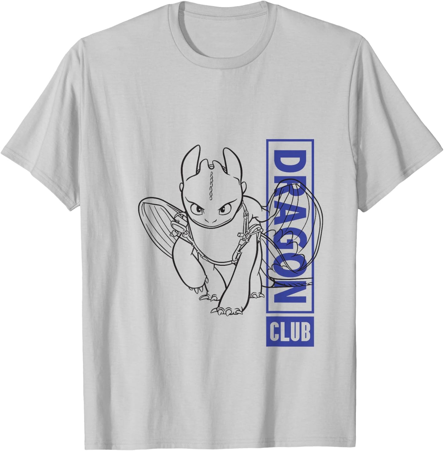 How to Train Your Dragon 3 Hidden World Club T-Shirt - T-Shirt | Ash