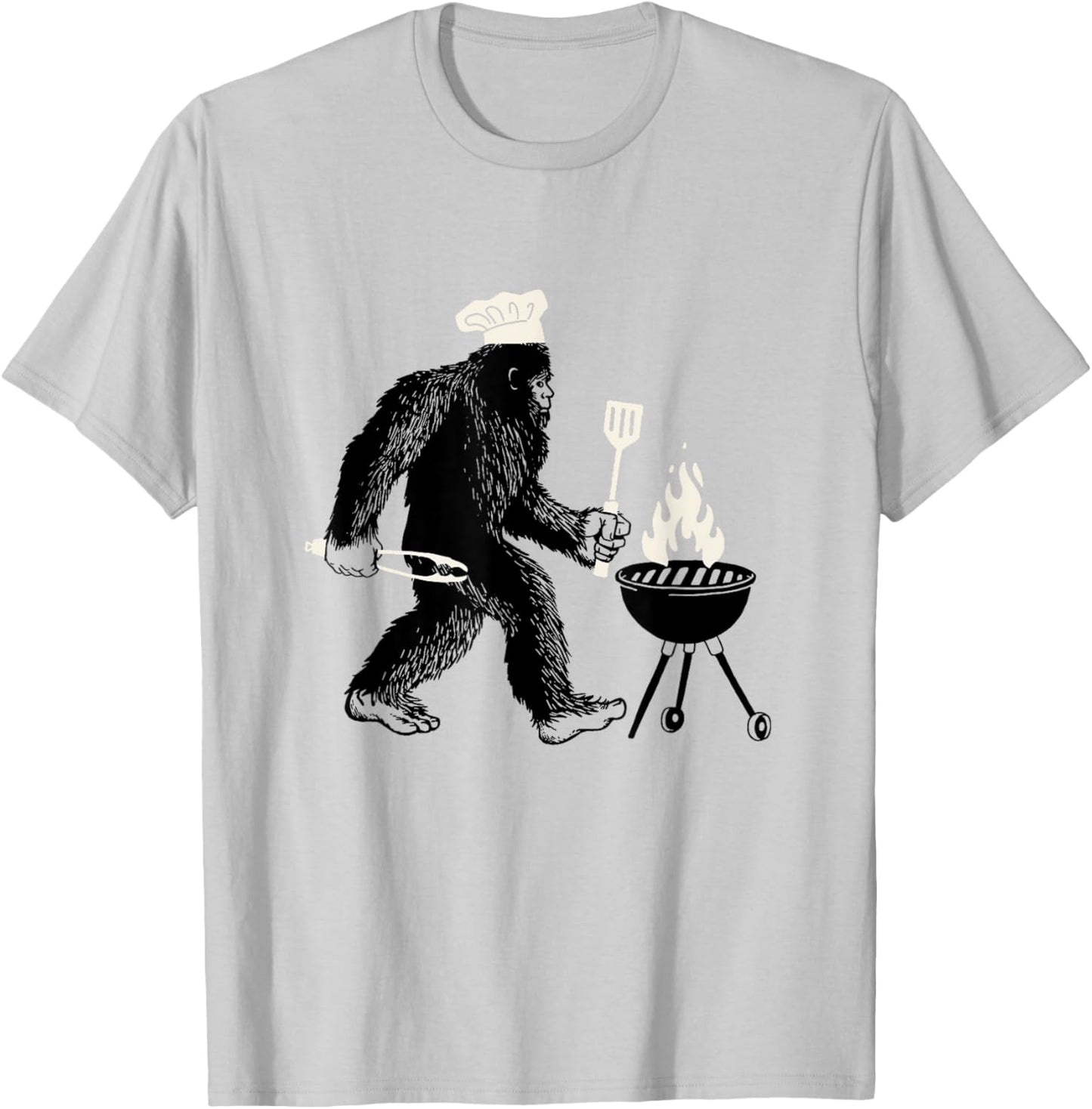 Bigfoot Grill T-Shirt - T-Shirt | Ash