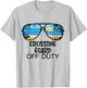 Teacher Off Duty Hello Summer Crossing Guard Glasses Hawaii Men Women Kids T-Shirt - T-Shirt | Ash