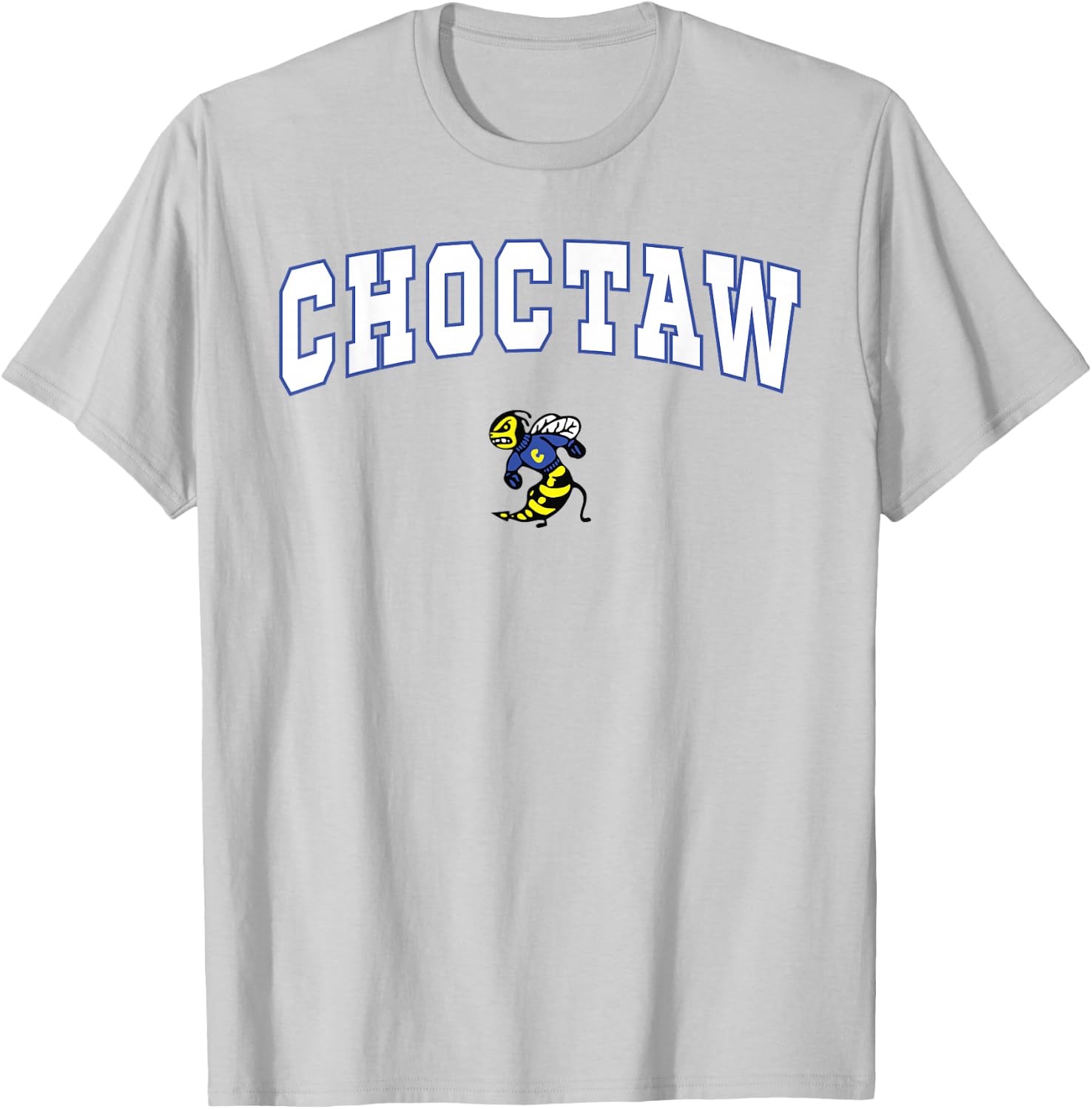 Choctaw High School Yellow Jackets T-Shirt - T-Shirt | Ash