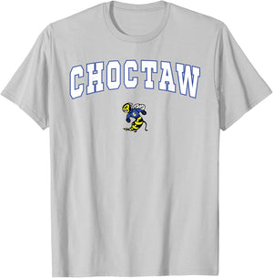 Choctaw High School Yellow Jackets T-Shirt - T-Shirt | Ash