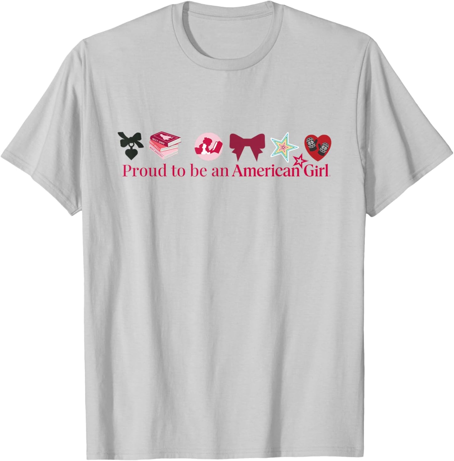 American Girl - Proud to be an American Girl Icons T-Shirt - T-Shirt | Ash