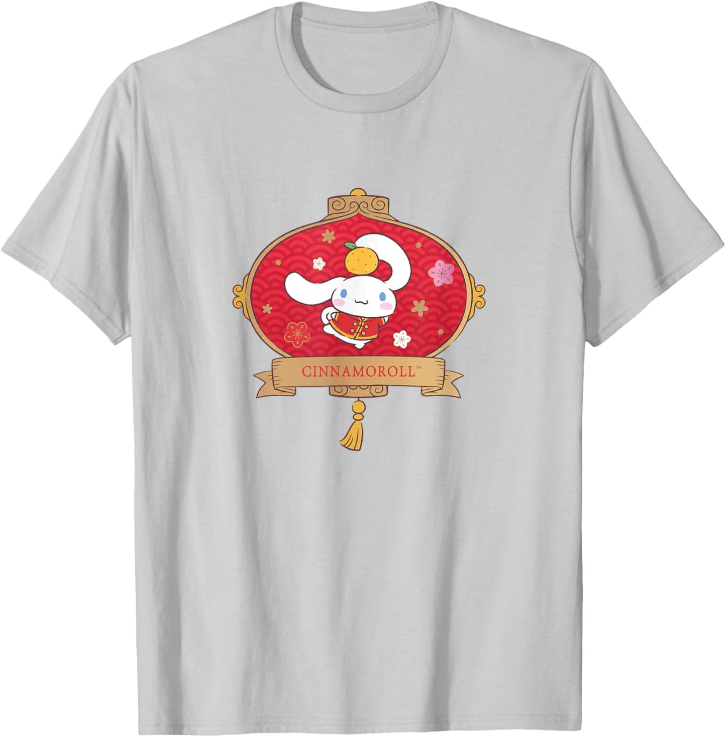 Cinnamoroll Lunar New Year T-Shirt - T-Shirt | Ash