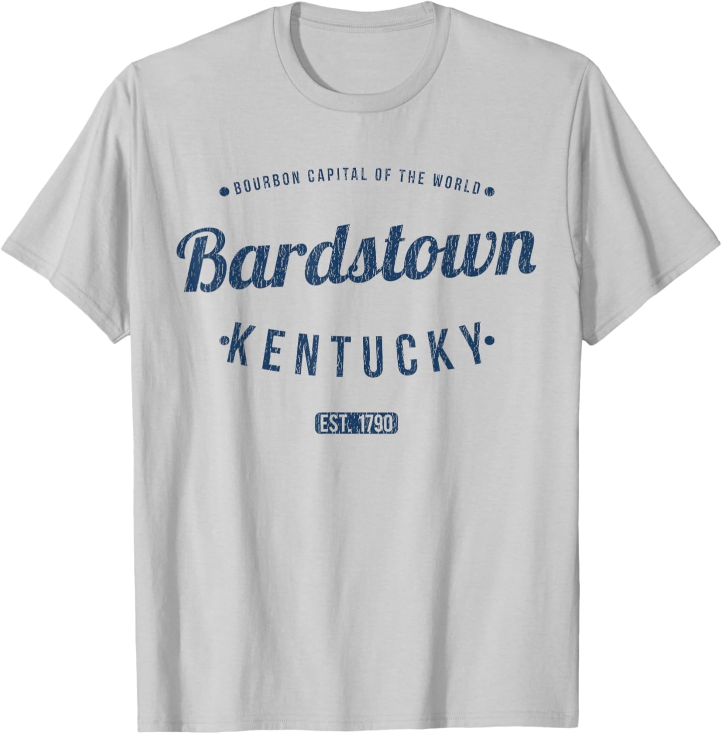 Bardstown Kentucky Retro Vintage Souvenir KY Bardstown T-Shirt - T-Shirt | Ash