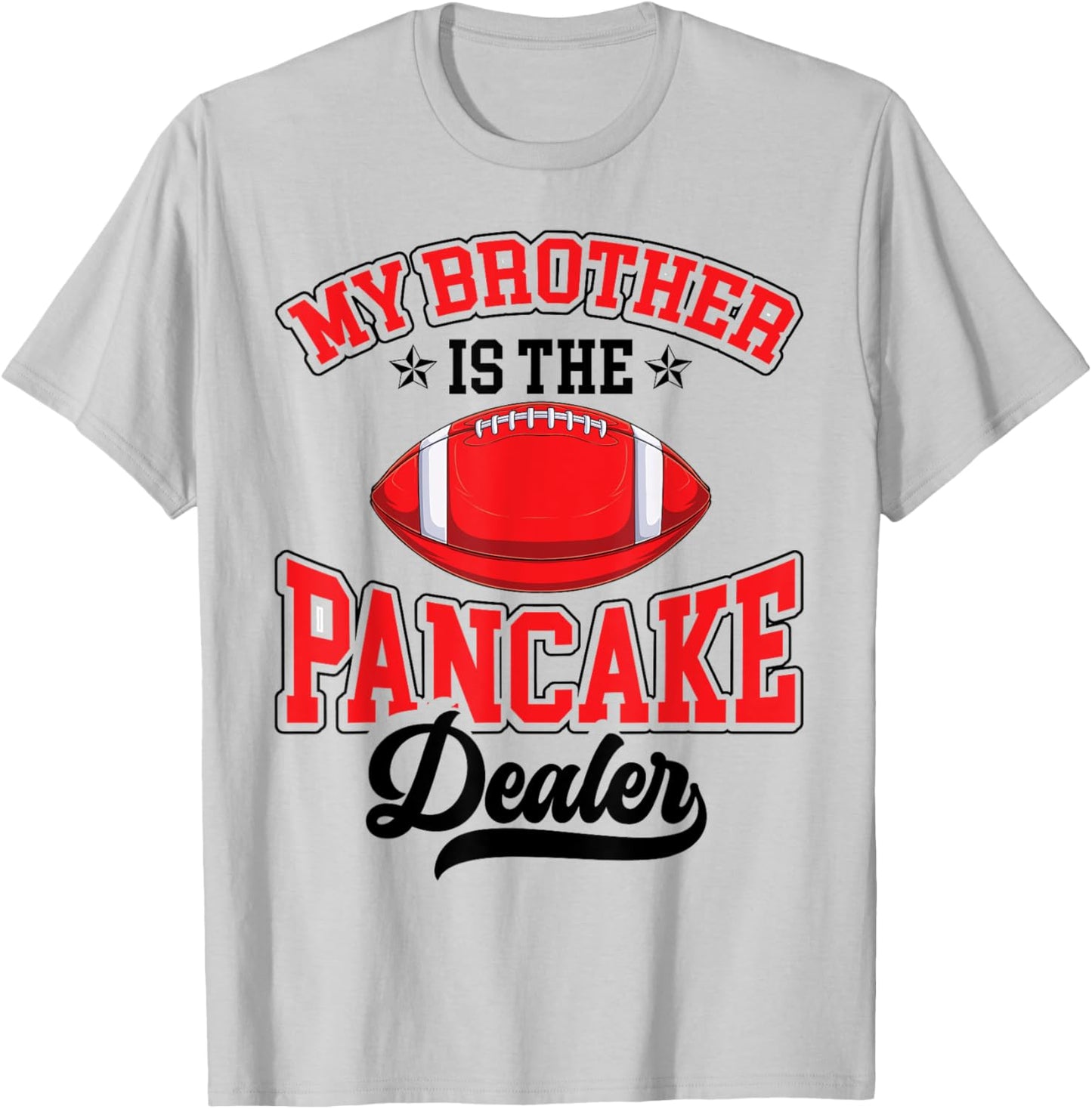 Offensive Lineman American Football Player Pancake O-Line T-Shirt - T-Shirt | Ash