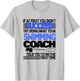 Funny Swimming Coach Shirt Swim Swimmer Coach T-Shirt - T-Shirt | Ash