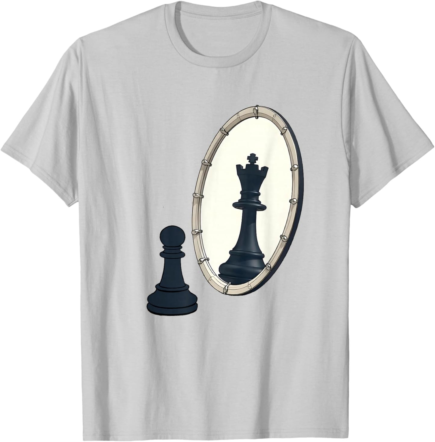 Chess - Chess Player Board Game Peices T-Shirt - T-Shirt | Ash