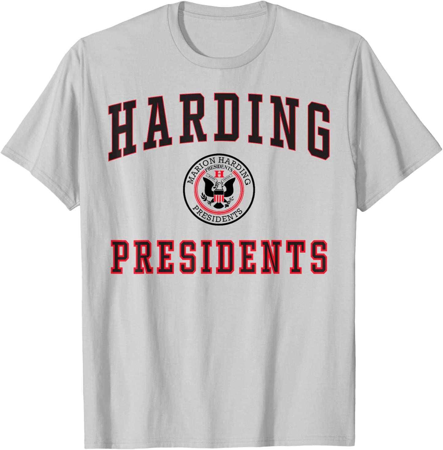 Harding High School Presidents C1 T-Shirt - T-Shirt | Ash