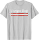 Tampa Bay Florida Retro Vintage Weathered Stripe Throwback T-Shirt - T-Shirt | Ash