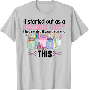 Funny Crafting Crafter Craft T-Shirt - T-Shirt | Ash