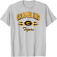 Grambling Tigers Retro Diamond White Officially Licensed T-Shirt - T-Shirt | Ash