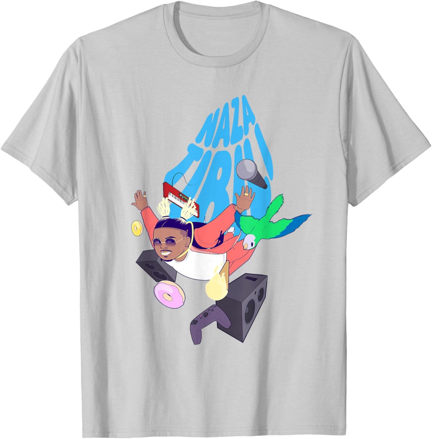 Naza Tibili , white, S T-Shirt - T-Shirt | Ash
