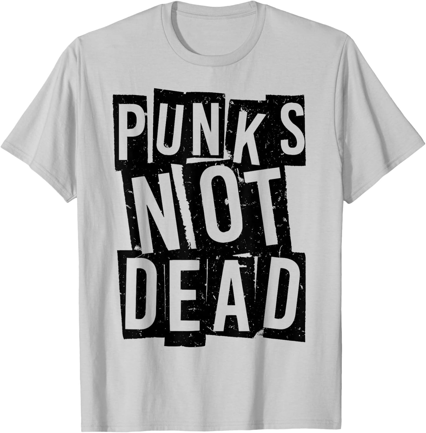 Punks Not Dead - Vintage Grunge - Punk Is Not Dead - Rock T-Shirt - T-Shirt | Ash