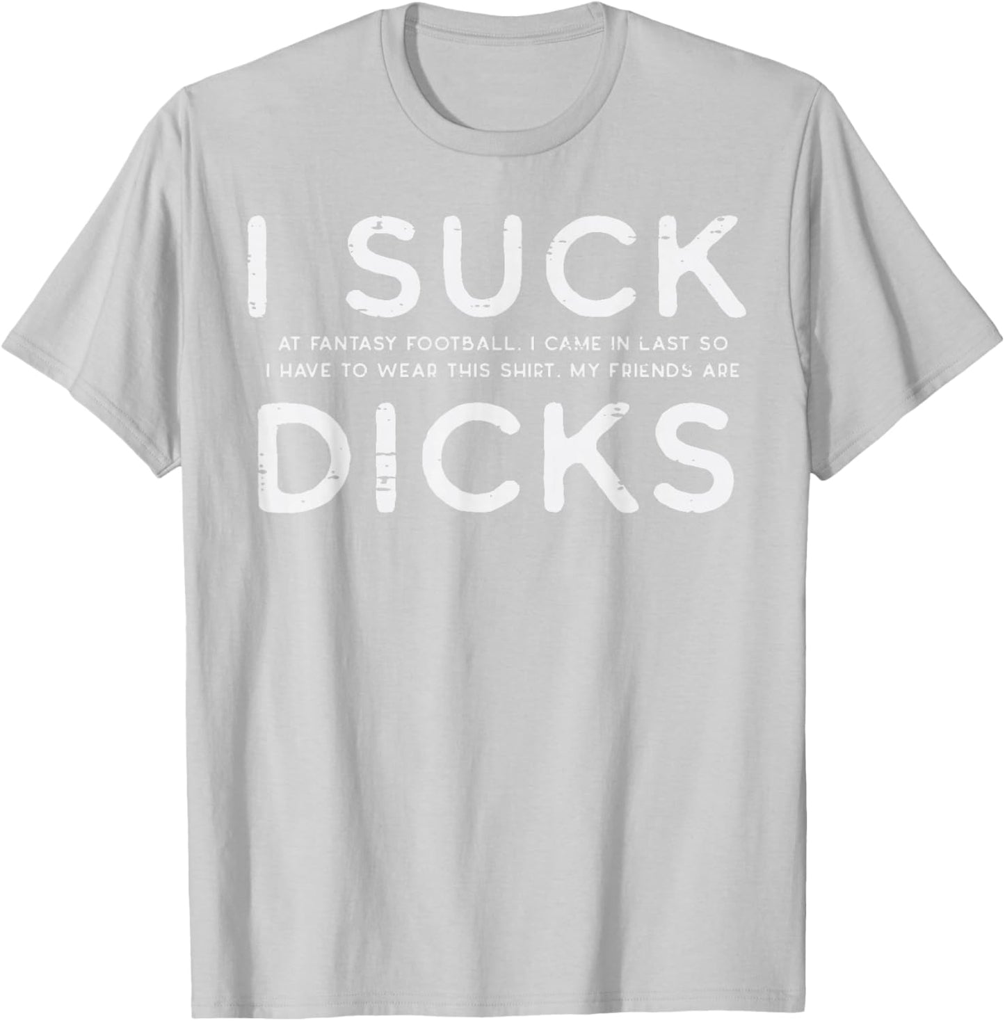 Funny Pink Fantasy Football Loser Shirt FFL Men T-Shirt - T-Shirt | Ash