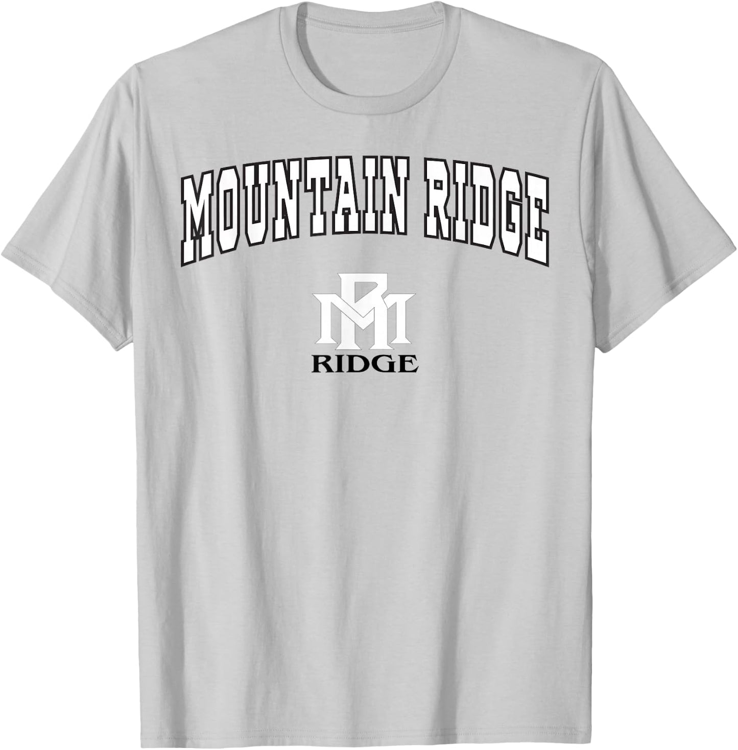 Mountain Ridge High School Mountain Lions C2 T-Shirt - T-Shirt | Ash