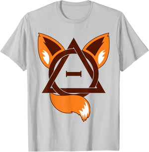 Fox Therian Gear T-Shirt - T-Shirt | Ash