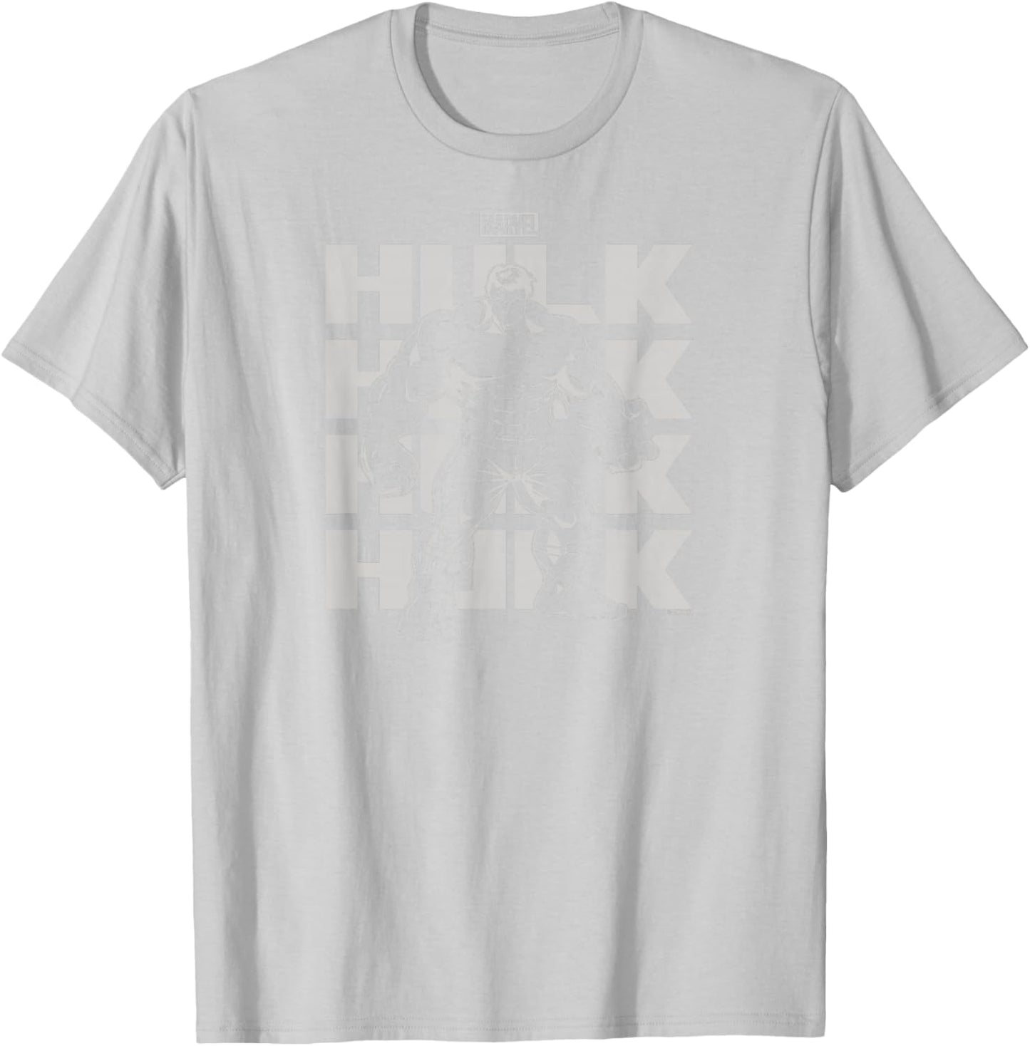 Hulk - Light Monochrome T-Shirt - T-Shirt | Ash