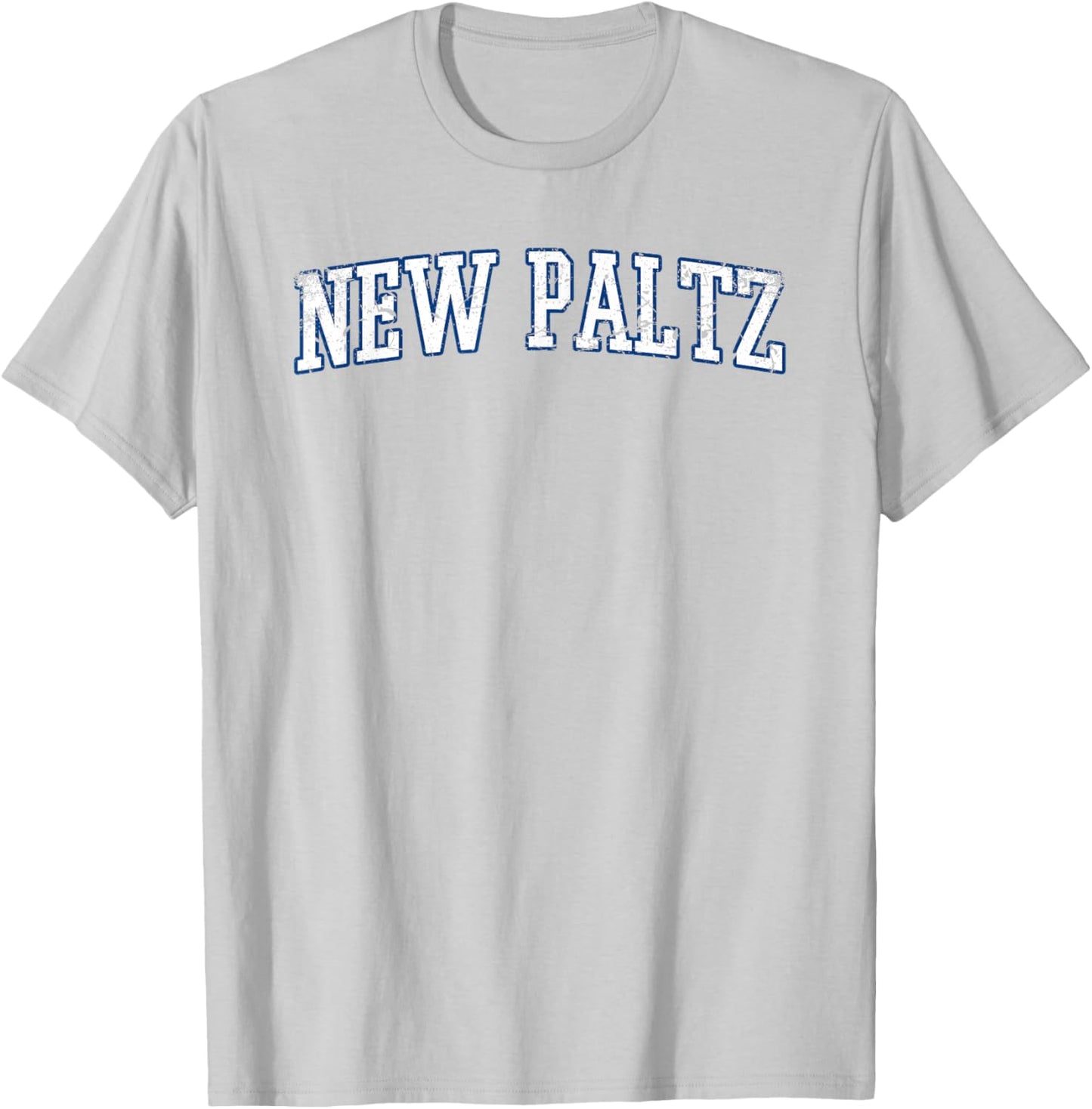New Paltz NY- Throwback Design - Vintage Worn Classic T-Shirt - T-Shirt | Ash