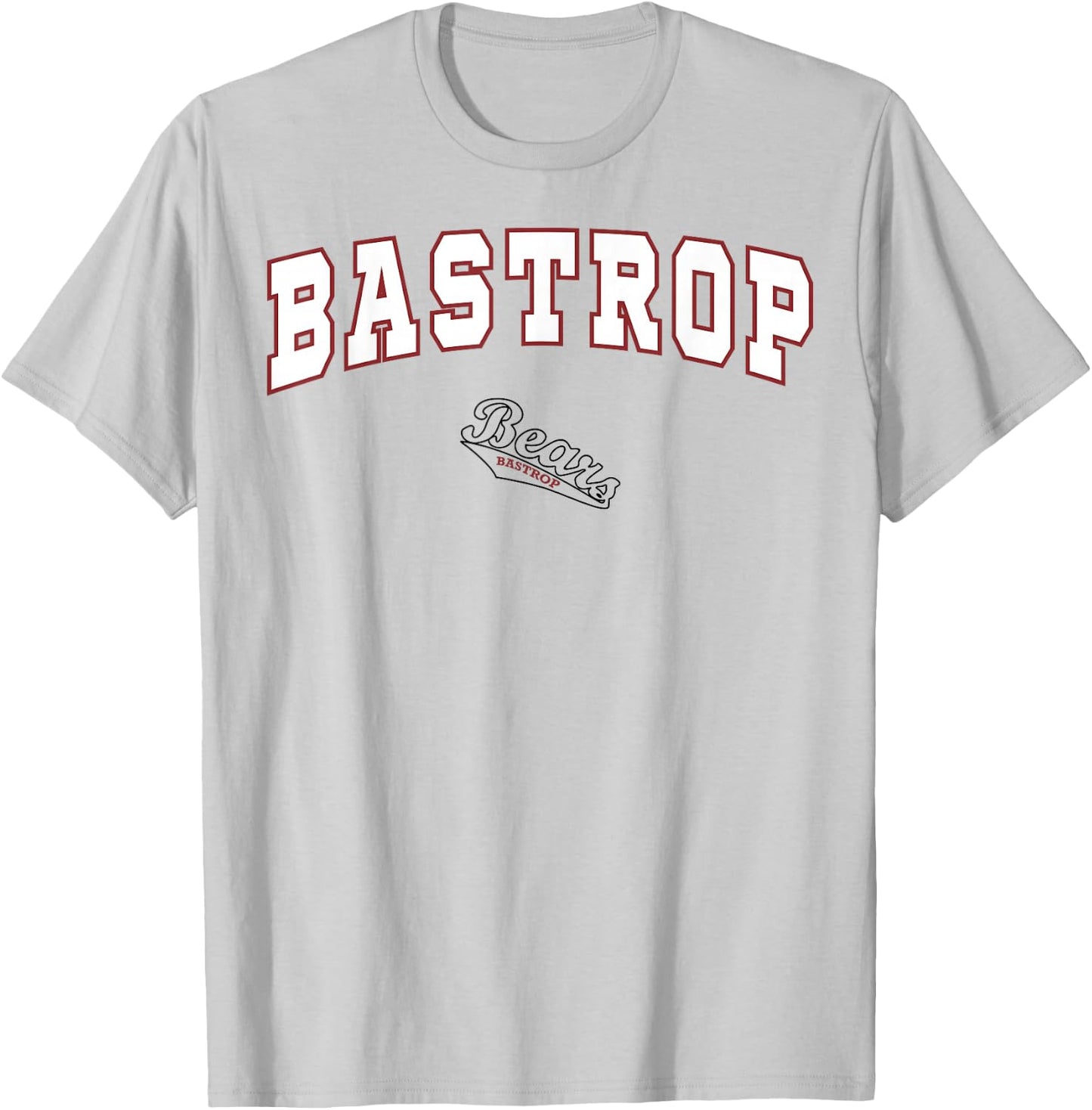 Bastrop High School Bears C2 T-Shirt - T-Shirt | Ash