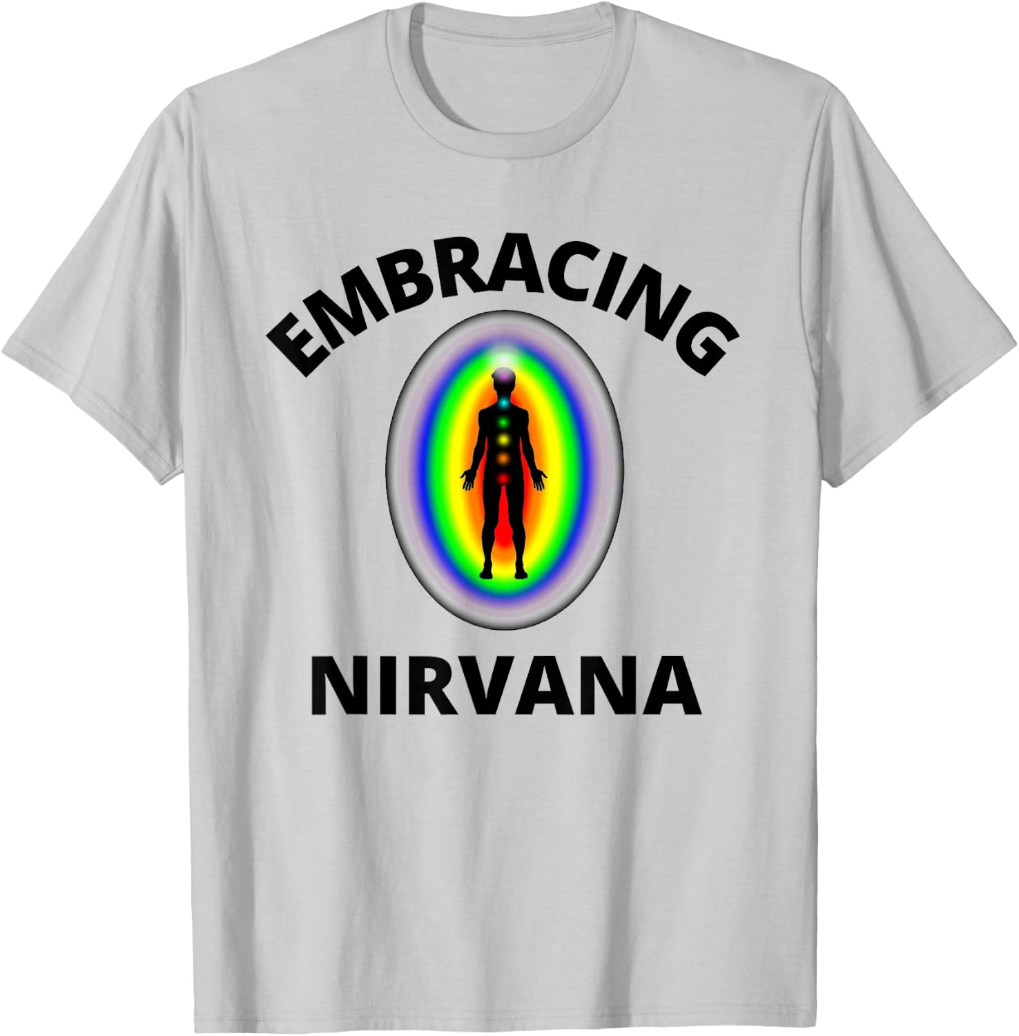 Embracing Nirvana Buddhist Shirt T-Shirt - T-Shirt | Ash