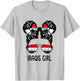 Iraqis Girl Messy Hair Iraq Pride Patriotic Kids T-Shirt - T-Shirt | Ash