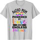 Autism Awareness Neurodivergent AuDHDH Mom T-Shirt - T-Shirt | Ash