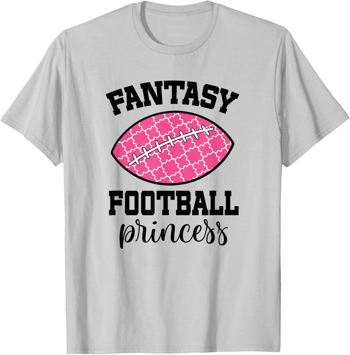 Fantasy Football Princess T-Shirt - T-Shirt | Ash