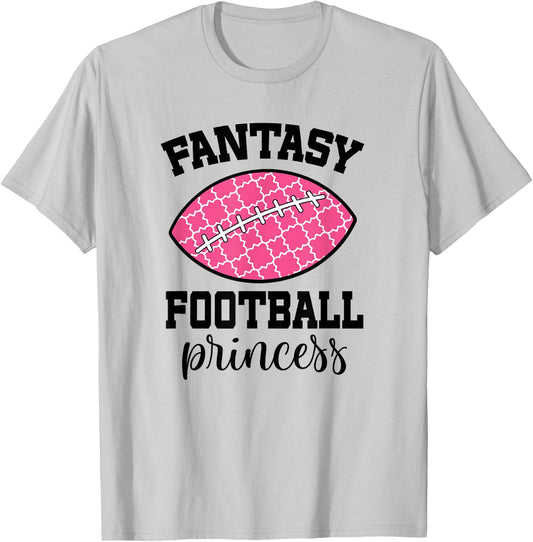 Fantasy Football Princess T-Shirt - T-Shirt | Ash