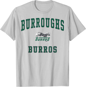 Burroughs High School Burros C1 T-Shirt - T-Shirt | Ash
