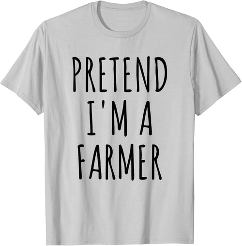 Pretend I'm A Farmer Lazy Easy Last Minute Halloween Costume