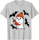 Cute Ghost Pepper Lovers Spooky Halloween Costume T-Shirt - T-Shirt | Ash