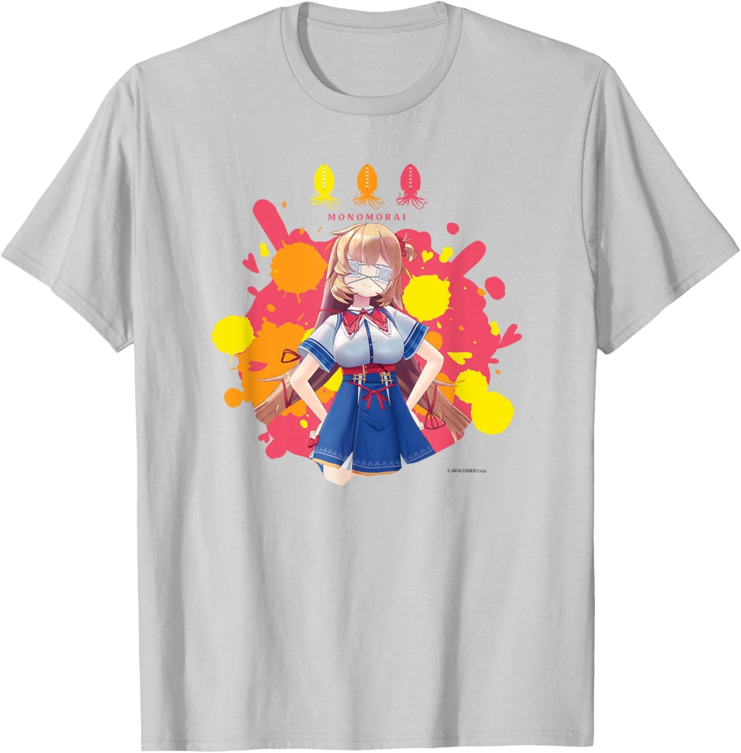 【Akai Haato】holo no graffiti Greatest Moments Ver.2 T-Shirt - T-Shirt | Ash