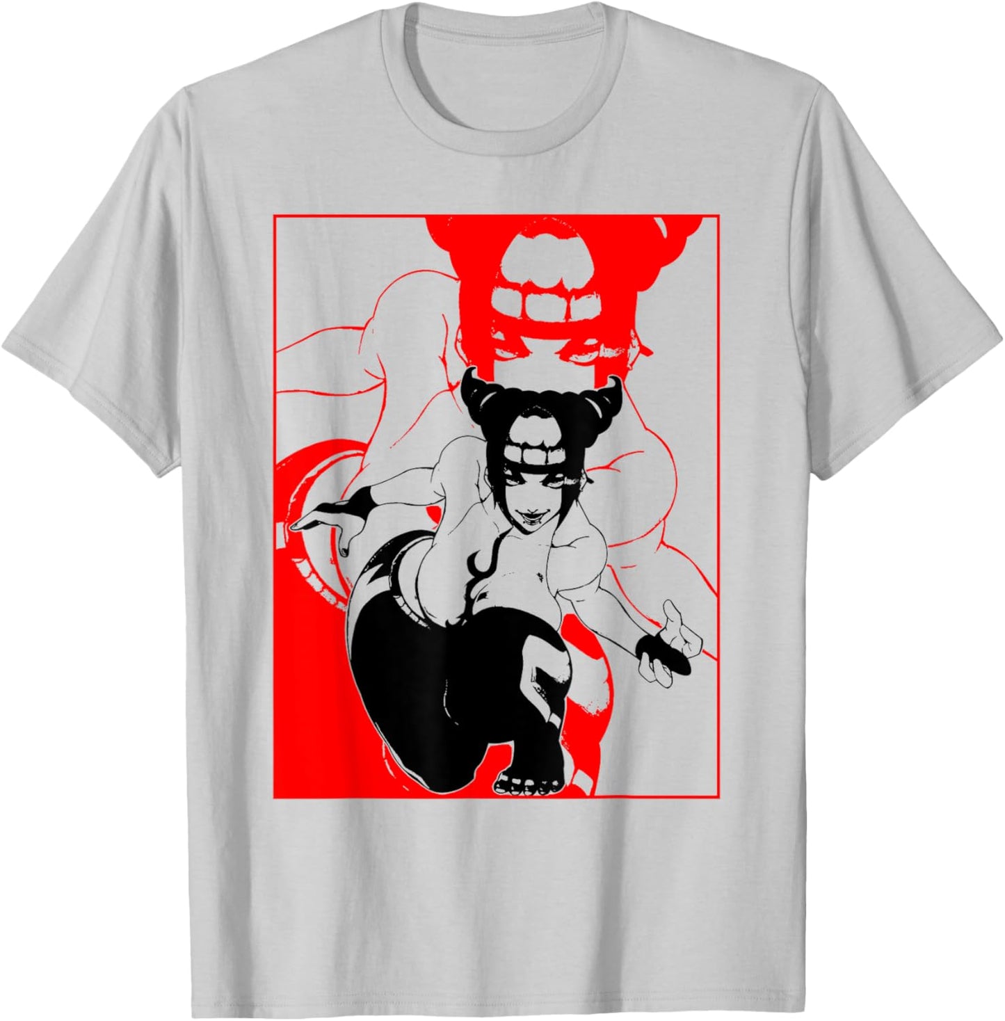 Juri Han Game Character for Player Lover T-Shirt - T-Shirt | Ash