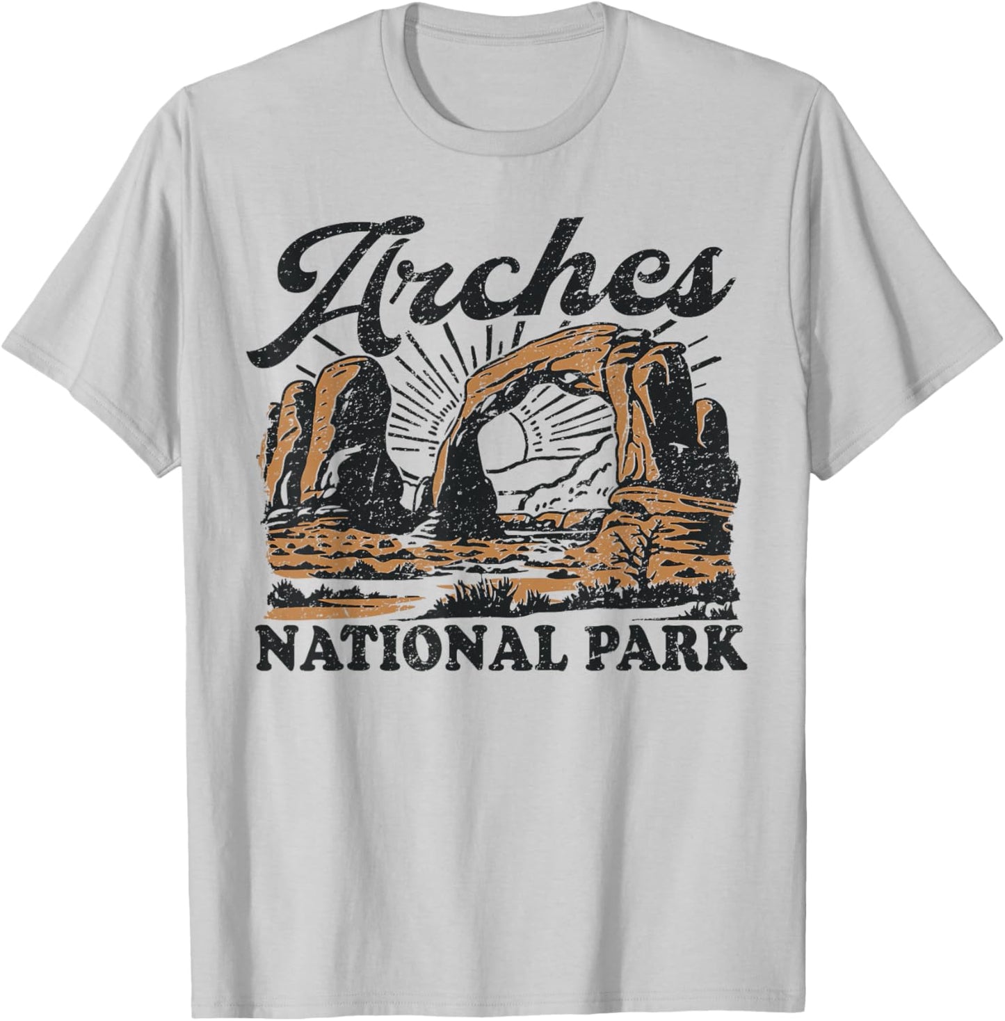 Arches National Park T-Shirt - T-Shirt | Ash