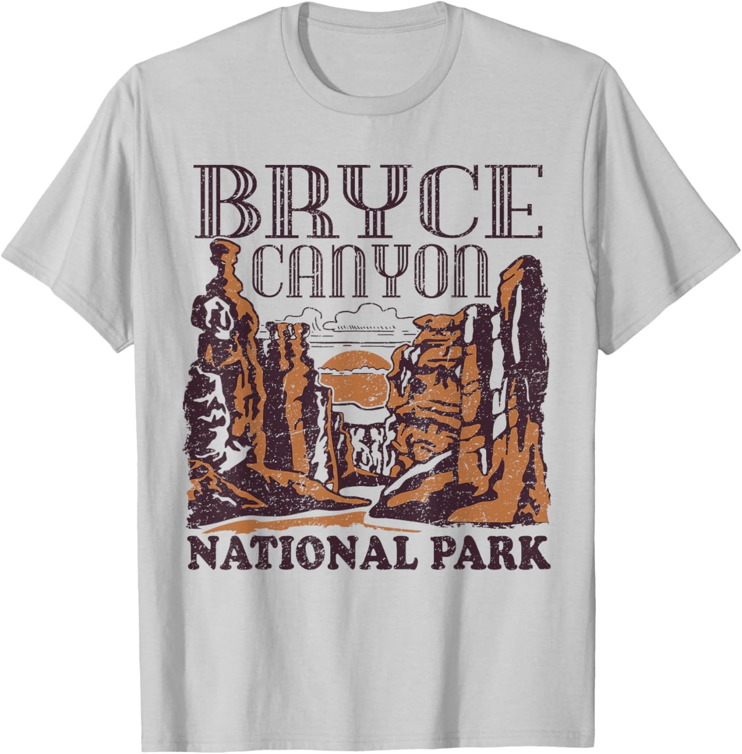 Bryce Canyon National Park Utah T-Shirt - T-Shirt | Ash