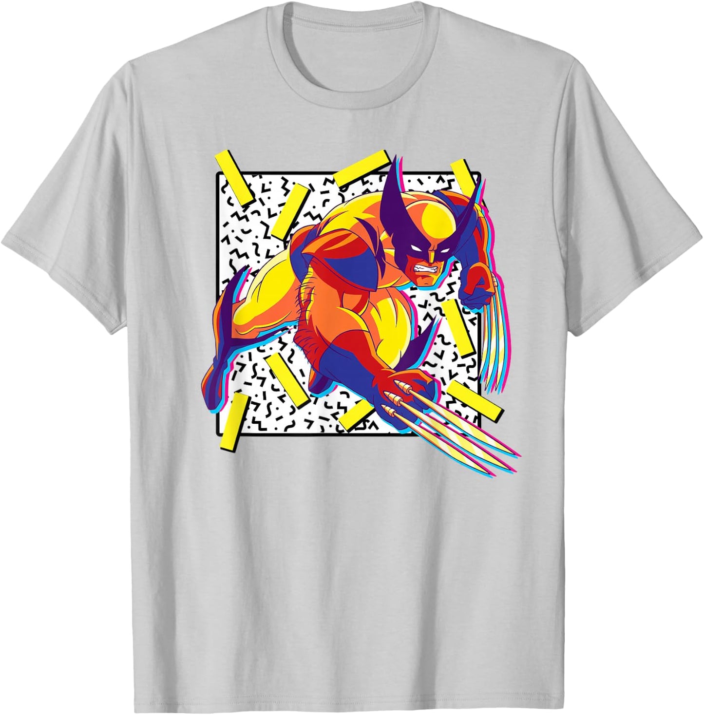 Marvel X-Men Wolverine 90s T-Shirt - T-Shirt | Ash