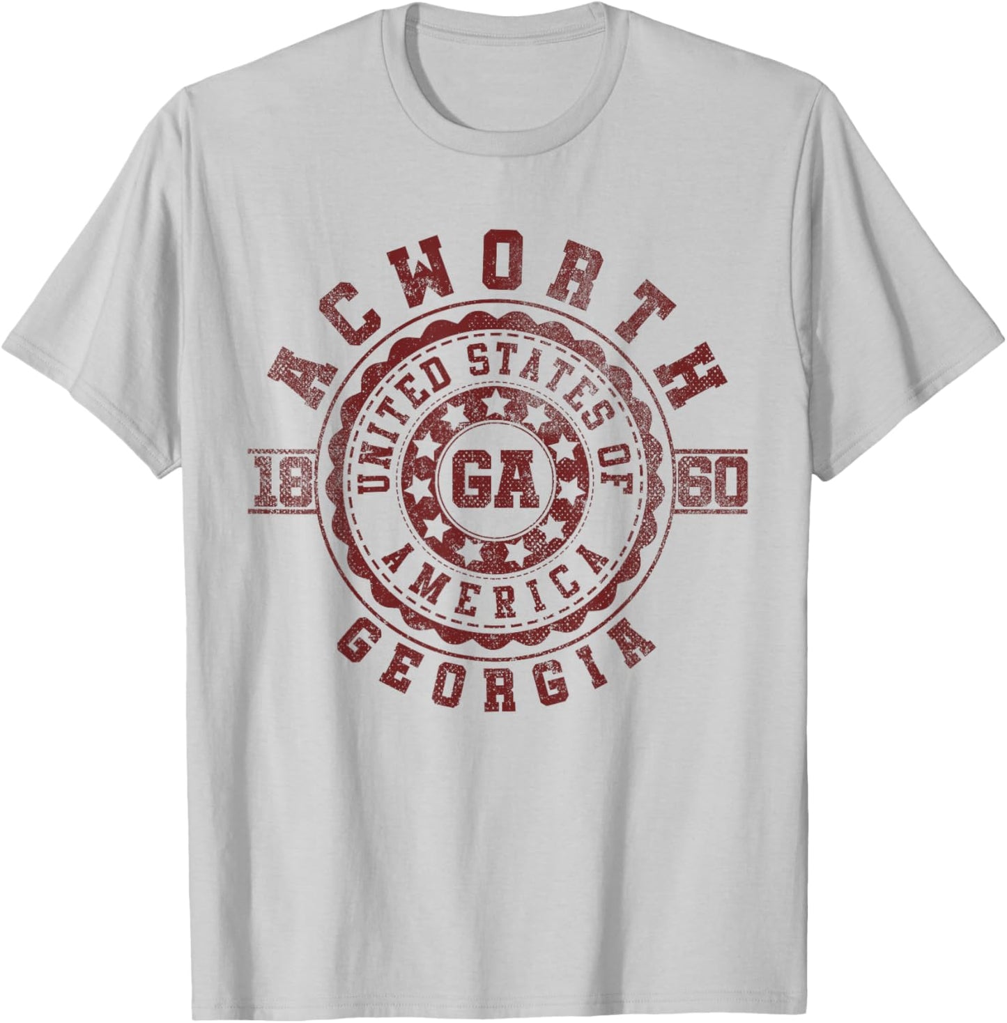 Acworth GA | Georgia | Vintage City Apparels T-Shirt - T-Shirt | Ash