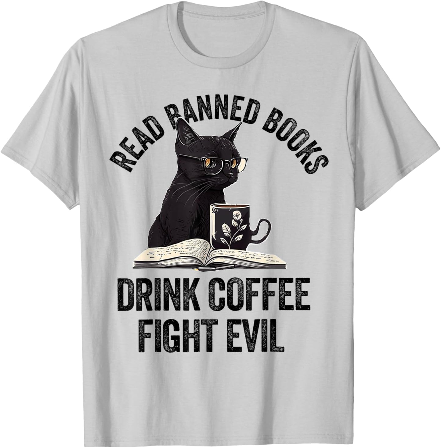 I Read Banned Books Lover Bookworm Love Banned Books T-Shirt - T-Shirt | Ash