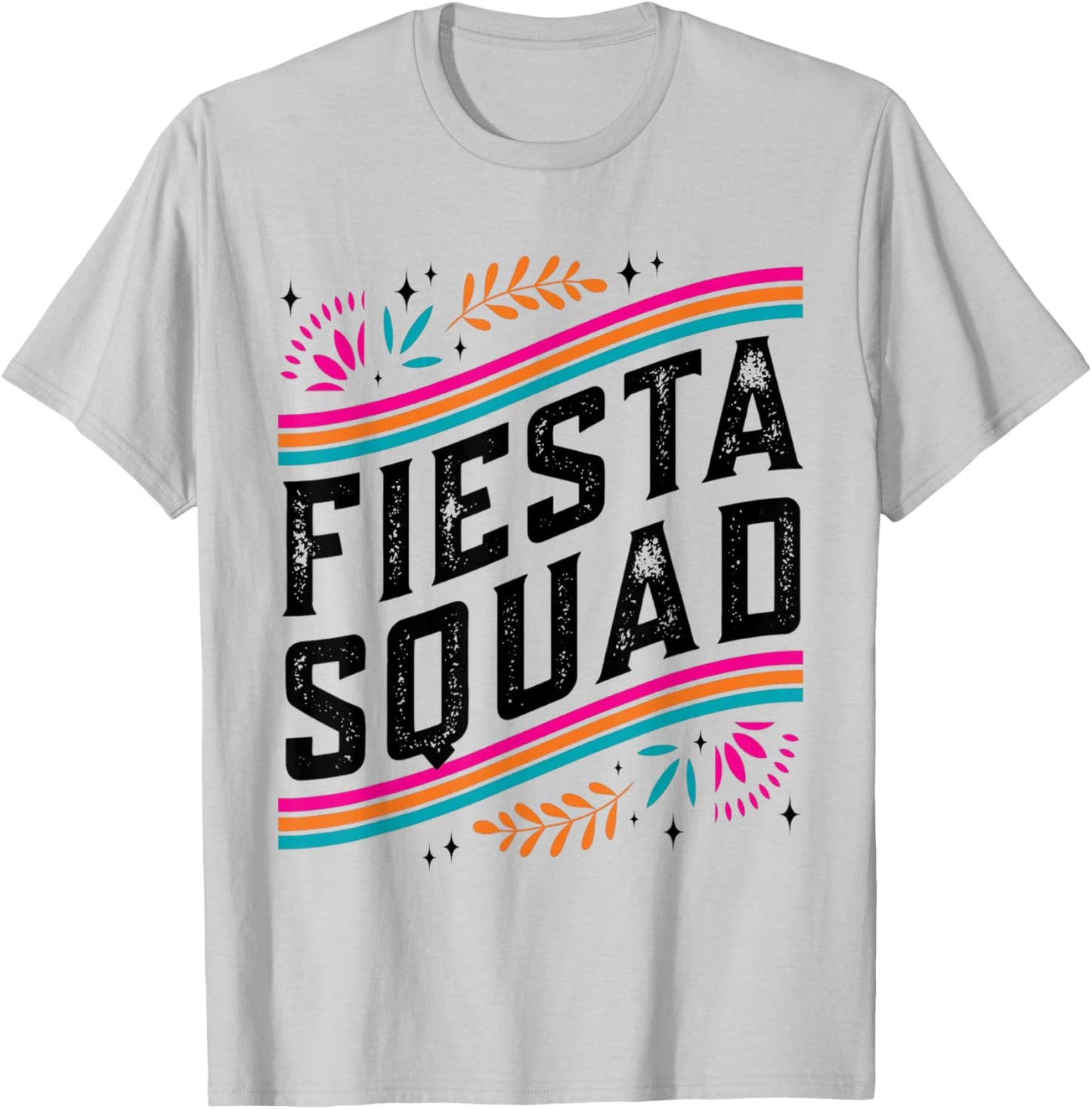 Cinco de Mayo Fiesta Squad Family Matching Group Adults Kids T-Shirt - T-Shirt | Ash