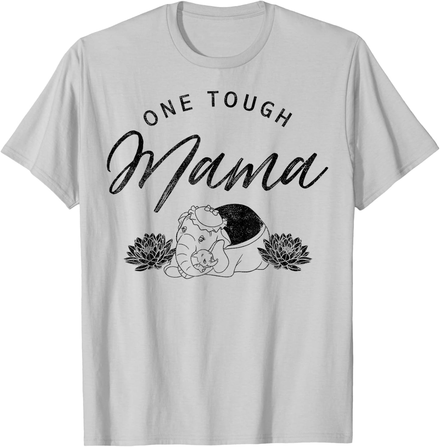 Disney Dumbo One Tough Mama T-Shirt - T-Shirt | Ash