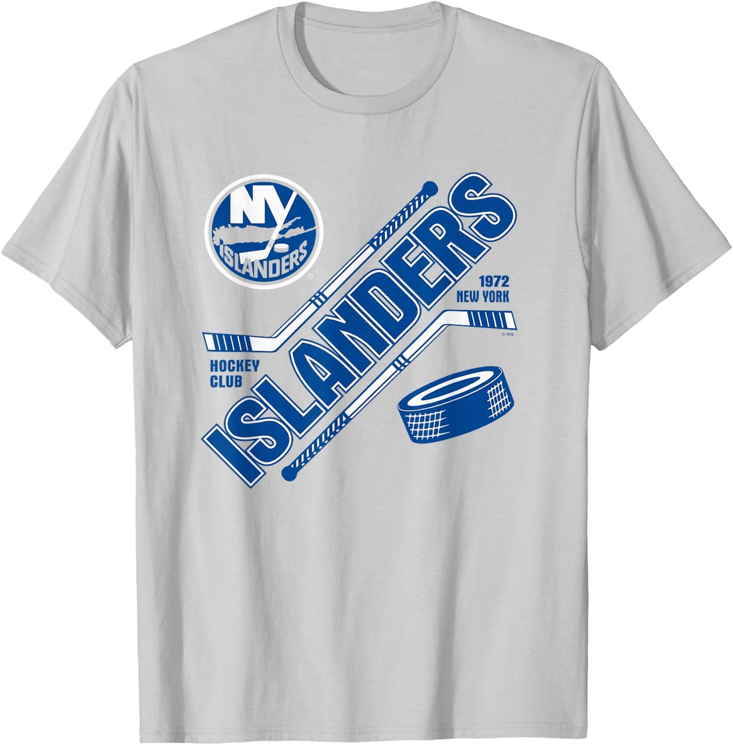 New York Islanders Force Orange Officially Licensed T-Shirt - T-Shirt | Ash