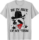 Be in awe of my 'tism retro T-Shirt - T-Shirt | Ash