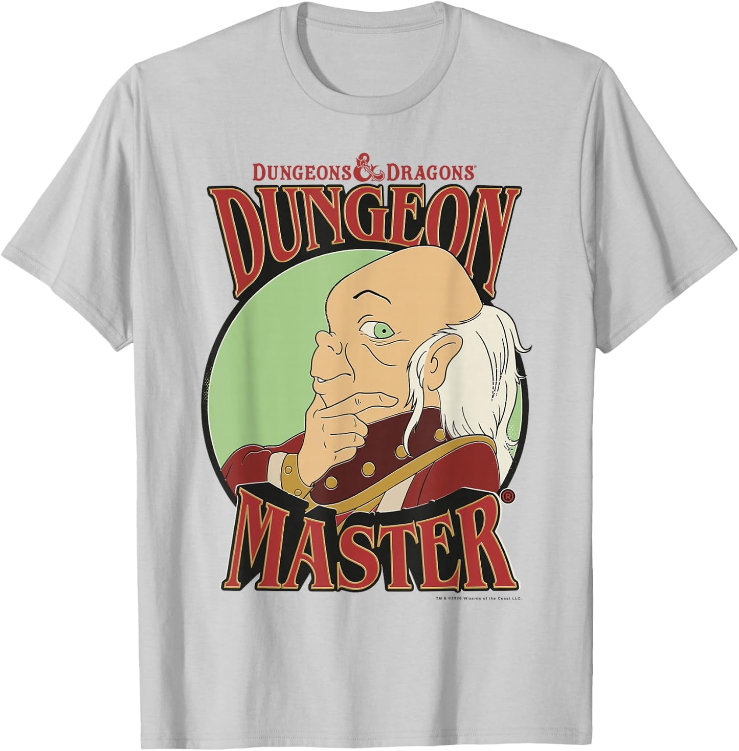 Dungeons & Dragons Dungeon Master Profile T-Shirt - T-Shirt | Ash