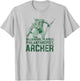 Green Arrow Archer T-Shirt - T-Shirt | Ash