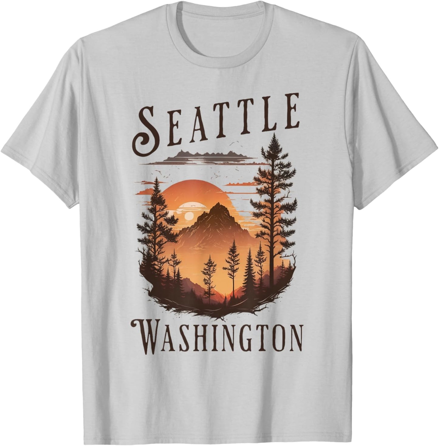 Seattle T-Shirt - T-Shirt | Ash