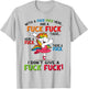 With A Fuck Fuck Here Unicorn Dancing T-Shirt - T-Shirt | Ash