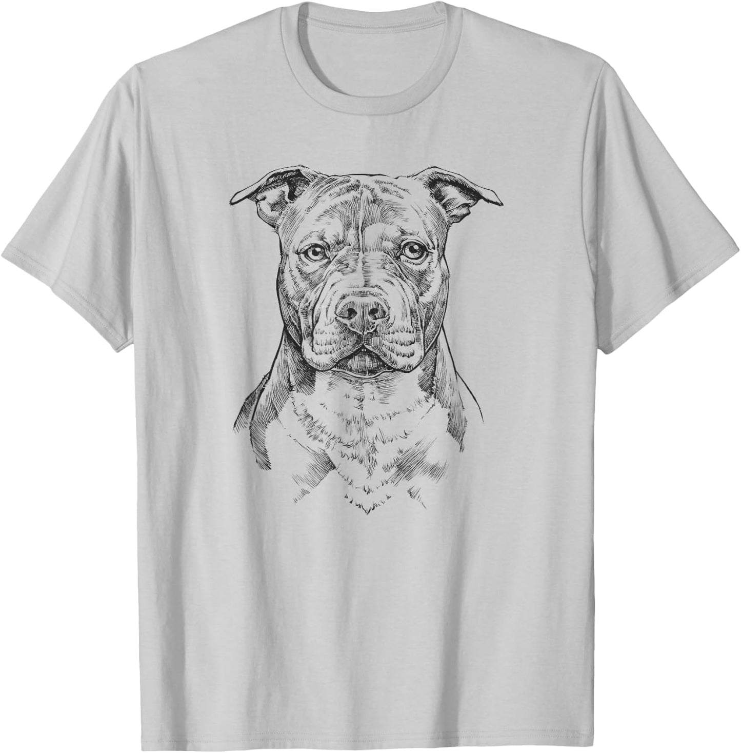Pit Bull Pittie Dog T Shirt Men Women Kids T-Shirt - T-Shirt | Ash