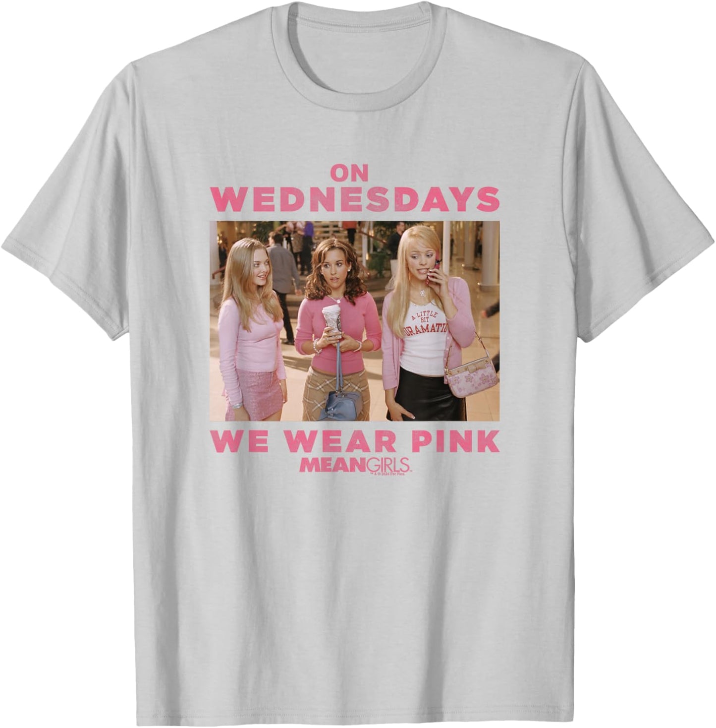 Mean Girls Wednesdays We Wear Pink T-Shirt - T-Shirt | Ash