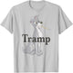 Disney Lady and The Tramp Spaghetti Tramp Couples T-Shirt - T-Shirt | Ash